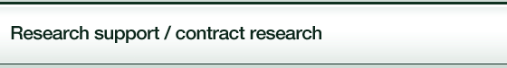 Research support / contract research